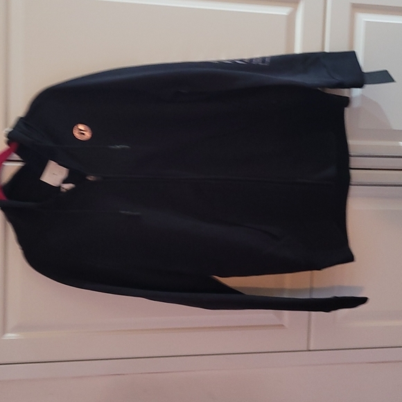 NWT Hurley Zip Hoodie Jacket Sweater Shirt Black  Medium New - Picture 2 of 8